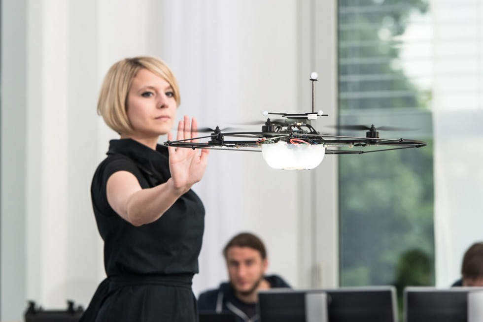 Gesture Recognition Technology makes possible things like gesture-controlled drones!