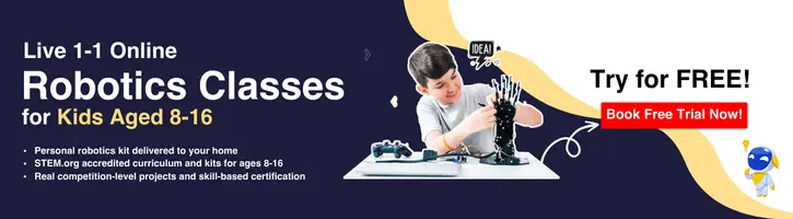 Pune kid building robot at home