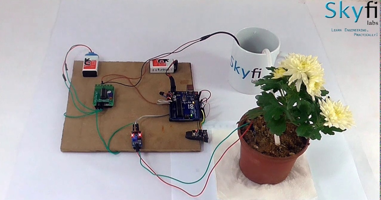 Smart Irrigation System using IoT Project for Engineering Students