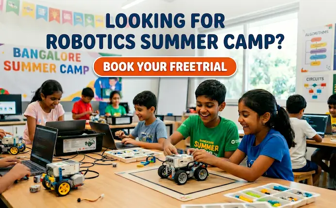 Robotics summer camp in Bangalore