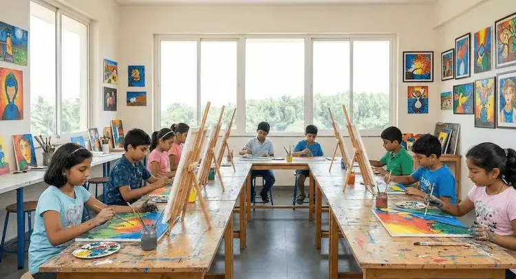 Art summer camp in Mumbai