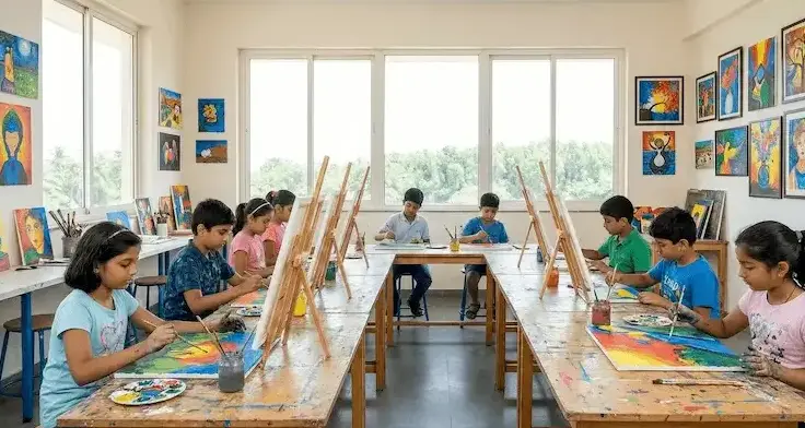 Art summer camp in Hyderabad