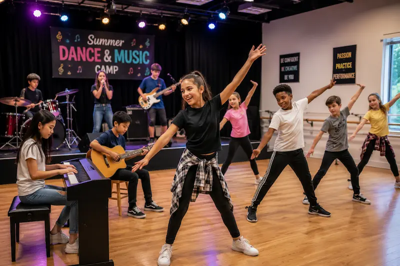 Dance, music and performing arts summer camp in Plano