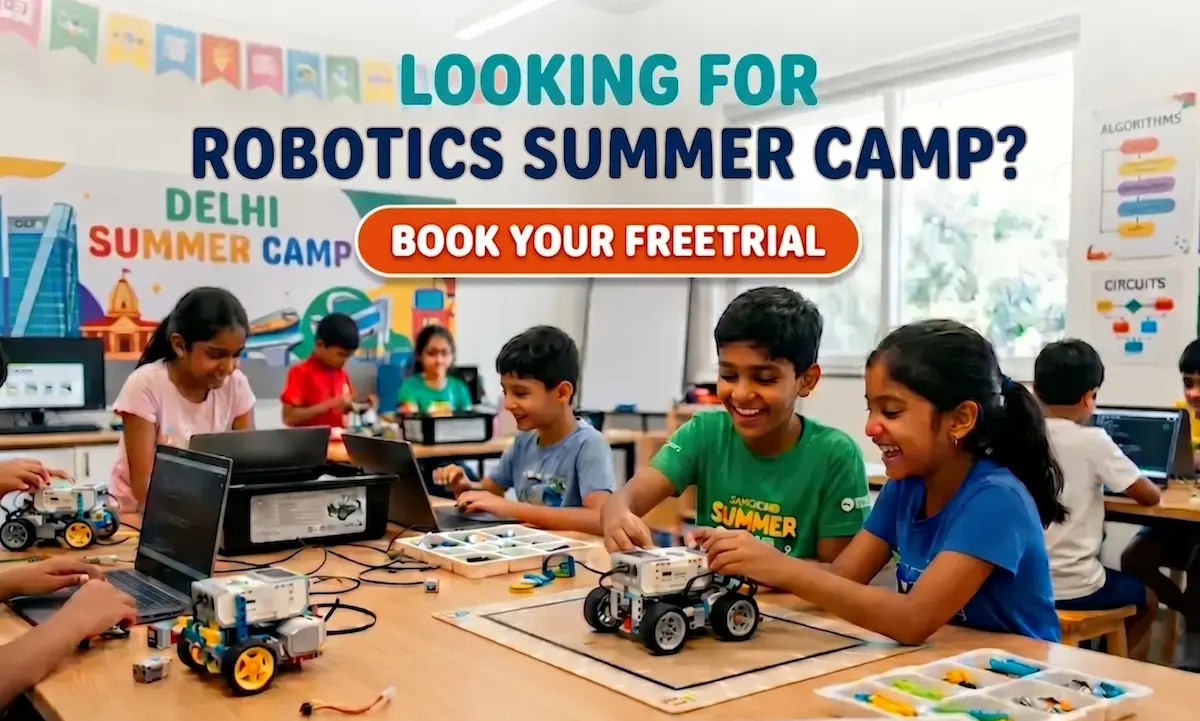 Robotics summer camp in Delhi