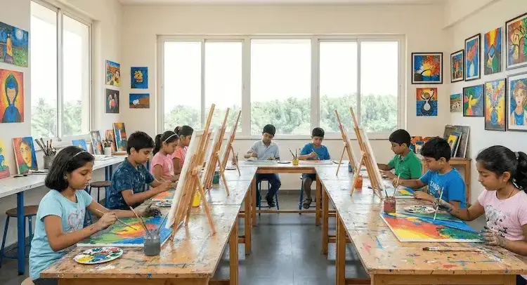 Art summer camp in Gurgaon