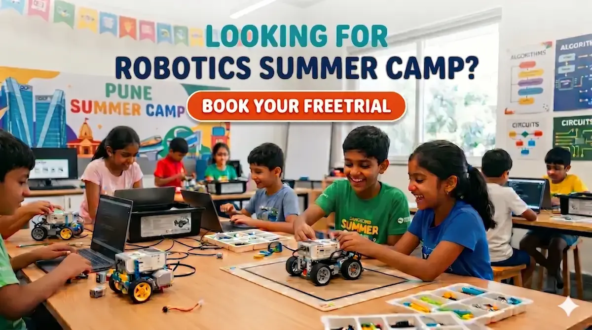 Robotics summer camp in Pune