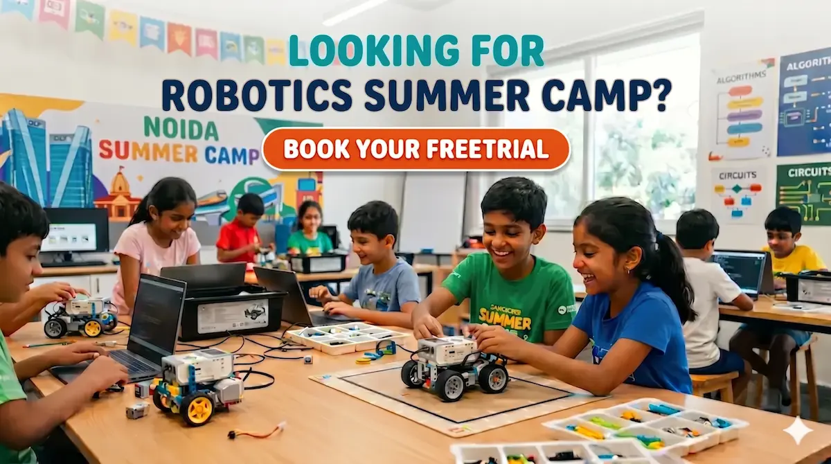 Robotics summer camp in Noida