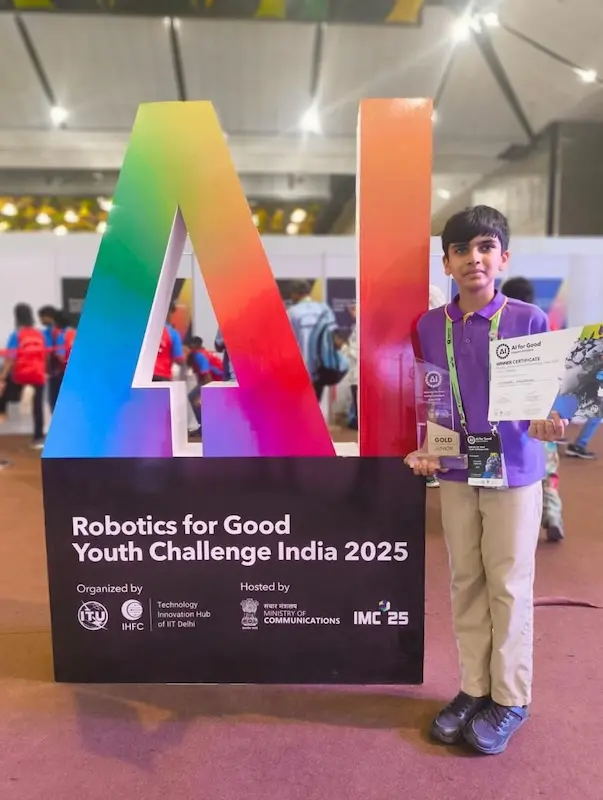 Playto Labs student robotics competition winner